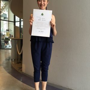 第20回 コンペティション21</br>
2 division(15・16歳)</br>
第6位 佐野まひる