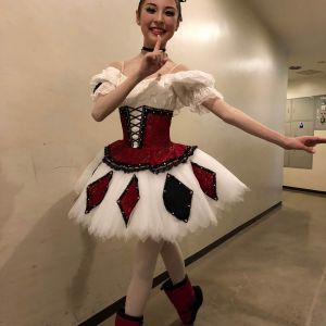 第3回 NBA名古屋ジュニアバレエコンクール</br>
中学生2年生の部</br>
第3位-1 梶間葵