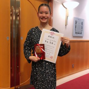 第10回クリエ全国バレエコンクール</br>
JC部門(高校生)</br>
入賞第3位 本田悠亜