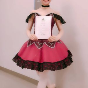 第23回 バレエコンペティション21</br>
2division</br>
入選 浪口あおい(1位、2位該当者なし)