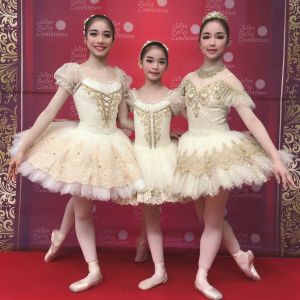 Japan Ballet Competition 滋賀 2020</br>
【C03】クラシックバレエ小4・小5女性</br>
努力賞 坂手夢実(中央)</br>
【C04】クラシックバレエ小6・中1女性</br>
奨励賞 川口穂華(左)