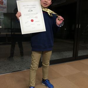 Japan Ballet Competition 滋賀 2020</br>
【C08】クラシックバレエ小4・中2男性</br>
第1位 奥田健聖