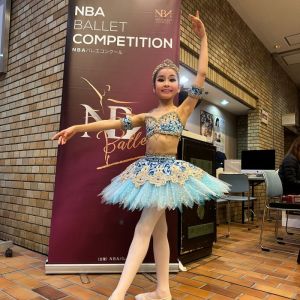 第26回 NBA全国バレエコンクール<br/ >
バレエシューズ小学生1-3年の部<br/ >
第3_3位 窪⽥れいら