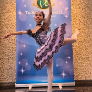 28th バレエコンペティション21<br/ >
BS division<br/ >
第1位 窪田れいら